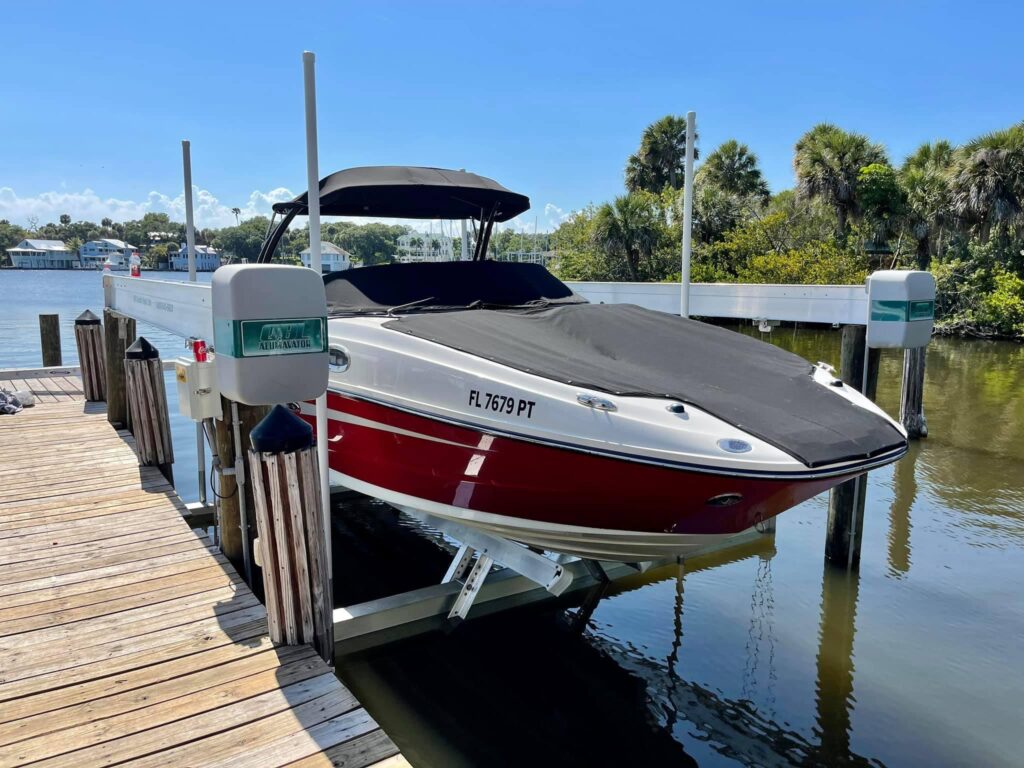 Boat Lift Installation