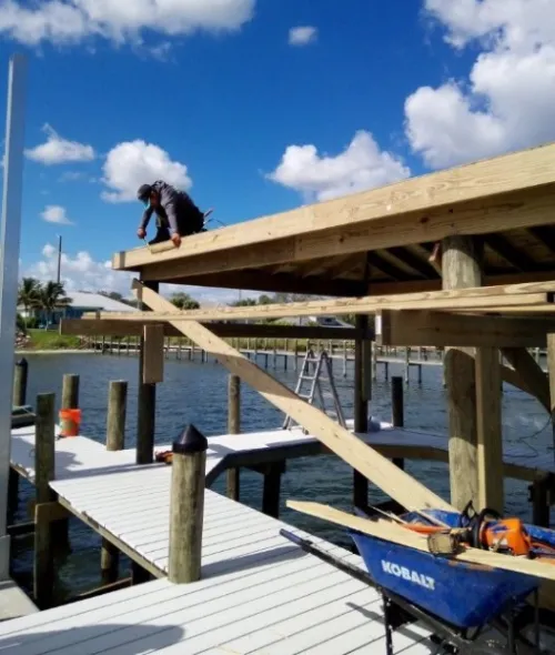 Custom Boat House Contractor Near Melbourne, FL