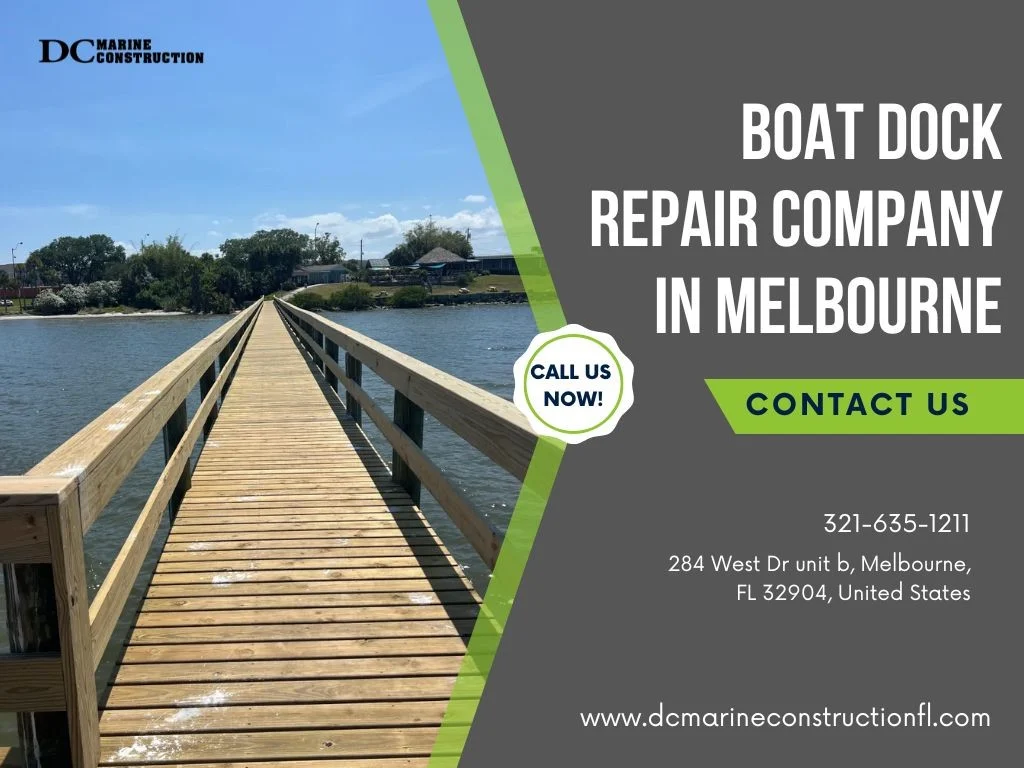 DC Marine Construction – boat dock repair company offering professional dock construction and repair services