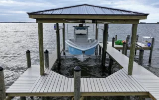 Boat House Installation Project - Melbourne Beach, FL - (3)