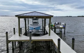 Boat House Installation Project - Melbourne Beach, FL - (4)