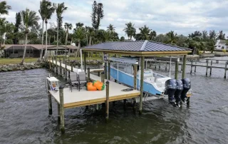 Boat House Installation Project - Melbourne Beach, FL - (5)