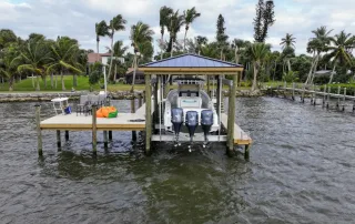 Boat House Installation Project - Melbourne Beach, FL - (6)