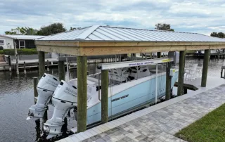 Custom Boat House Installation Project Image - (4)