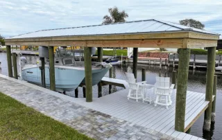 Custom Boat House Installation Project Image - (5)