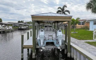 Custom Boat House Installation Project Image - (7)