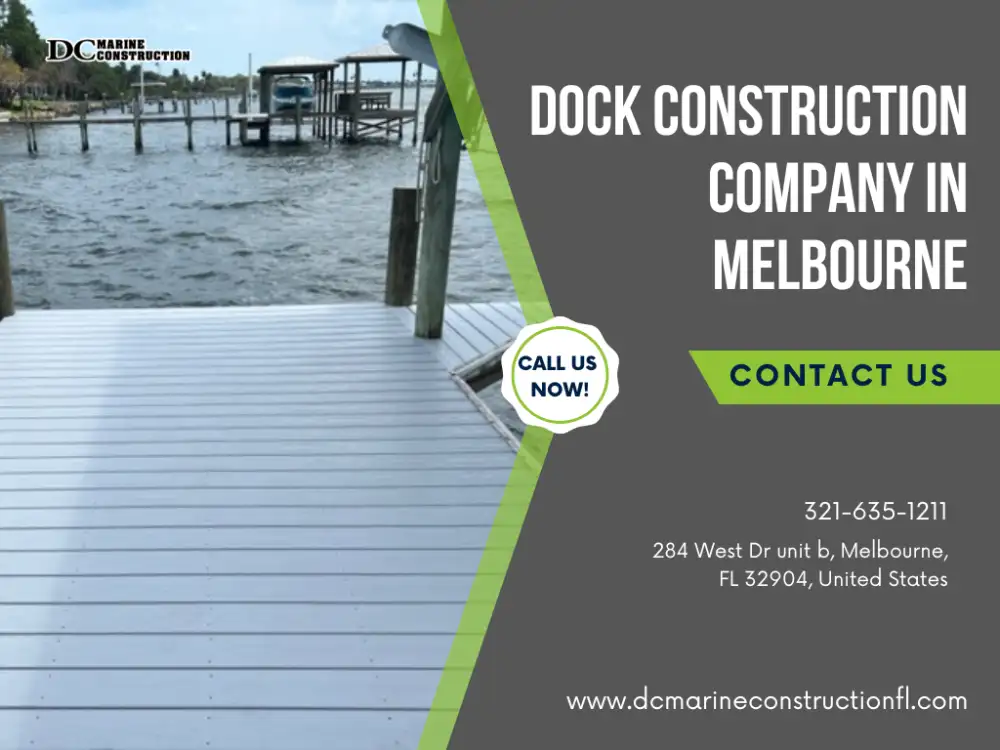 Marine dock installation by professional dock construction company in Melbourne